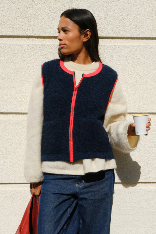 MOHAIR GILET